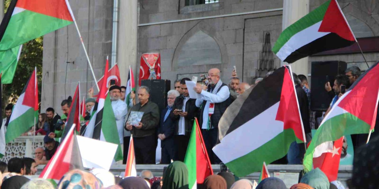 Kayseri’den İsrail’e Tepki, Filistin’e Dua