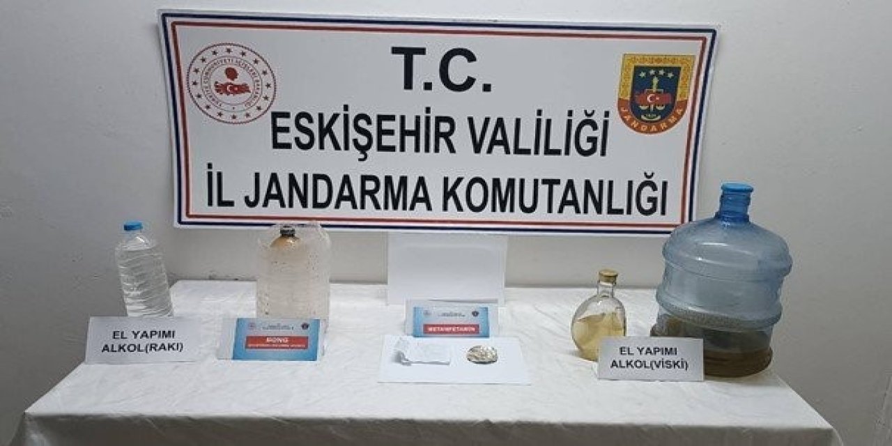 Jandarmadan Uyuşturucu Ve Alkol Operasyonu