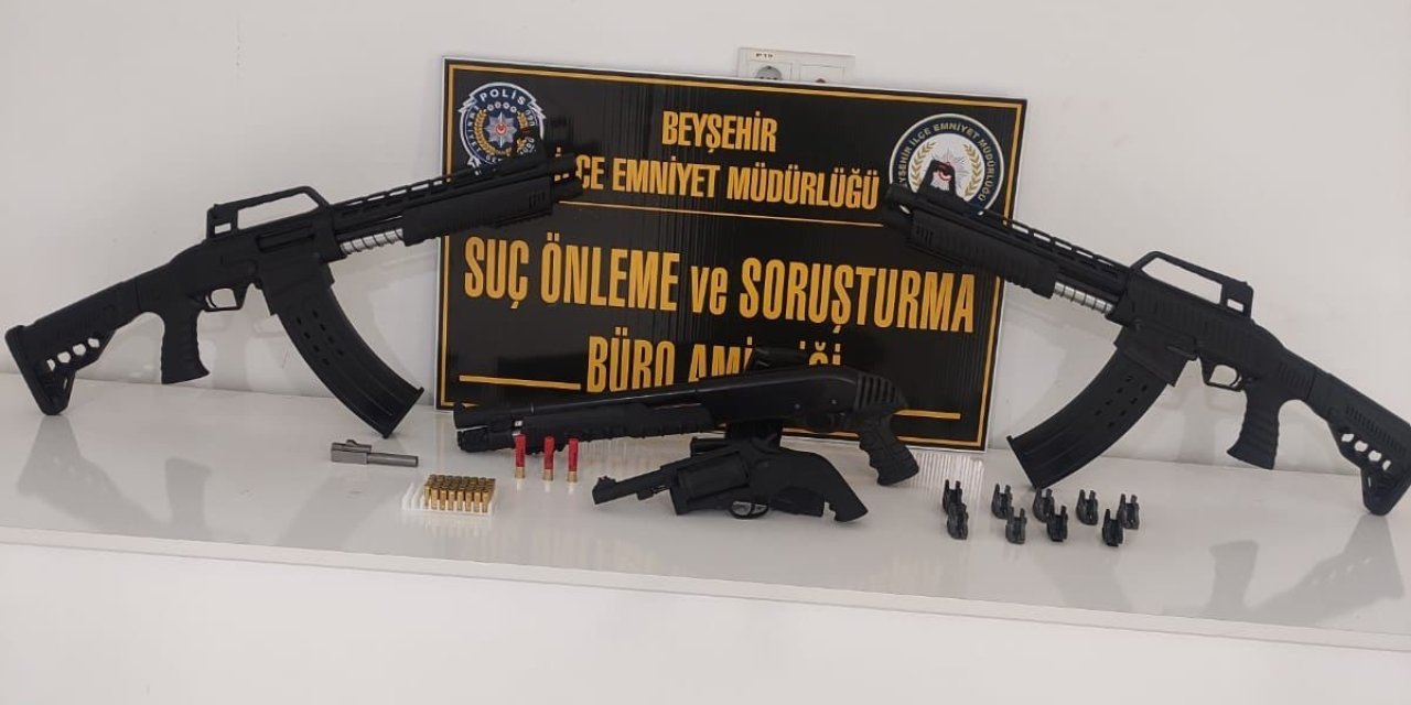 Konya’da Silah Kaçakçılığı Operasyonu