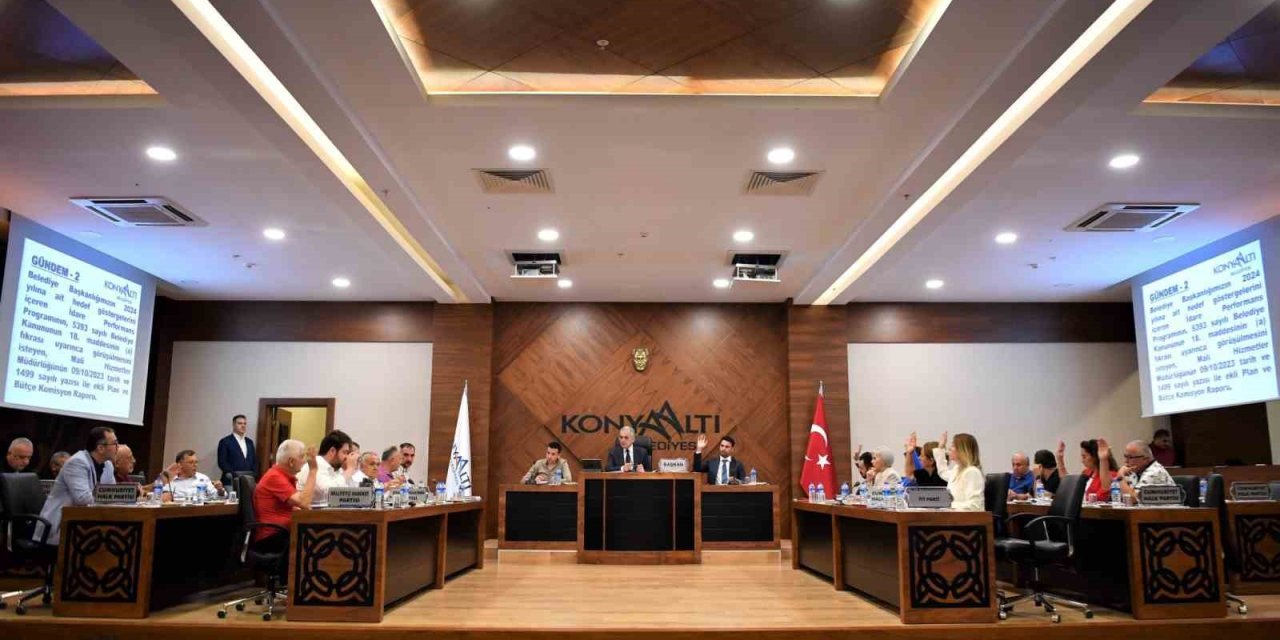 Konyaaltı’nın 2024 Bütçesi, 2 Milyar 100 Milyon Olarak Belirlendi