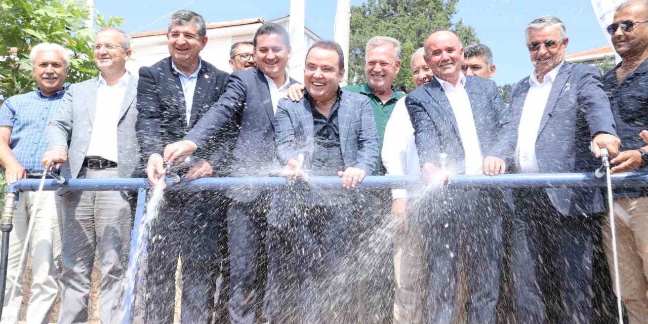 Antalya İle Berlin Arası Kadar İçme Suyu Hattı Döşendi