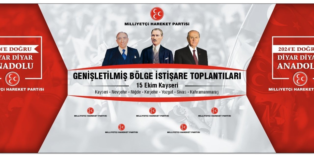 Mhp Genişletilmiş Bölge İstişare Toplantısı Kayseri’de Yapılacak
