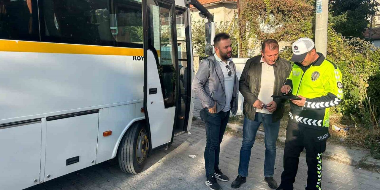 Beyşehir’de Okul Servis Araçları Denetlendi