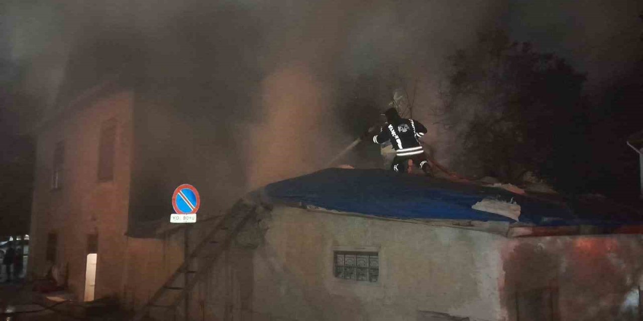 Konya’da Ev Yangını