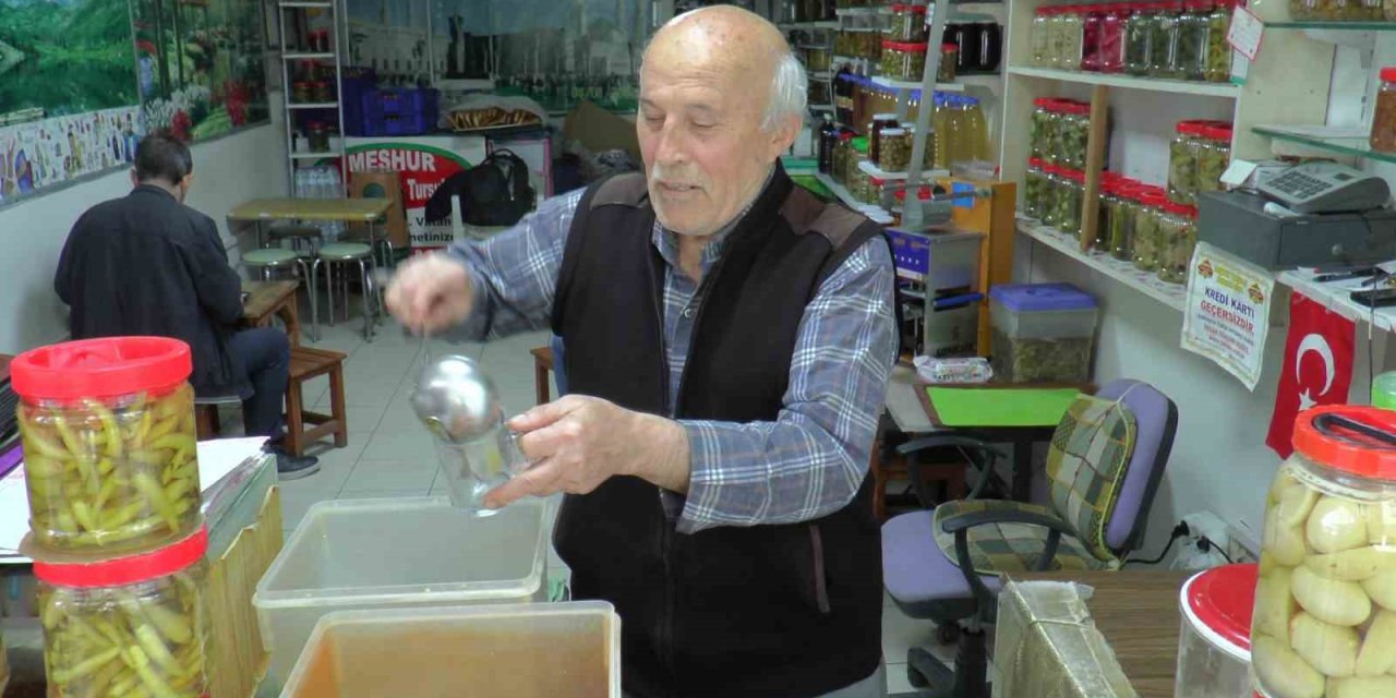 Lezzetli Turşunun Sırrı ‘kaya Tuzu’