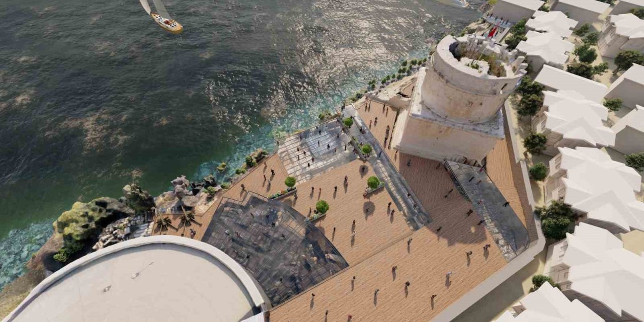 Büyükşehir’den Hıdırlık Kulesi Çevresine Seyir Terası Projesi