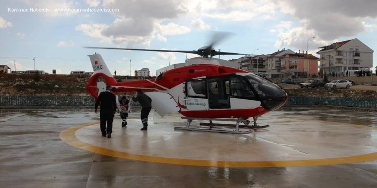 Karaman'dan Konya'ya Havadan Nakil