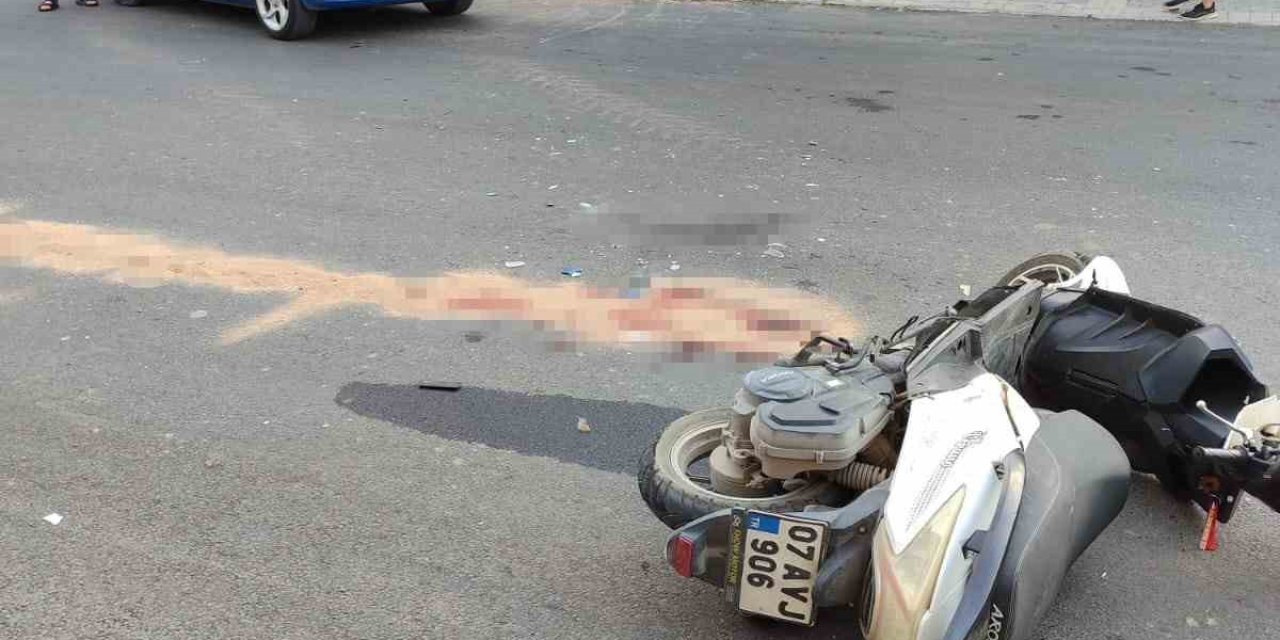 Antalya’daki Motosiklet Kazasında Sürücü Ağır Yaralandı