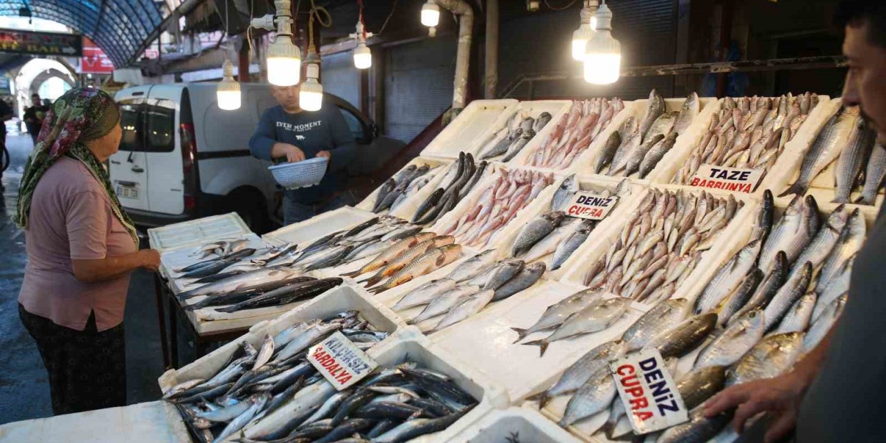 Tezgahlar Balıkla Doldu Taştı, Fiyatlar En Alt Seviyeye Düştü