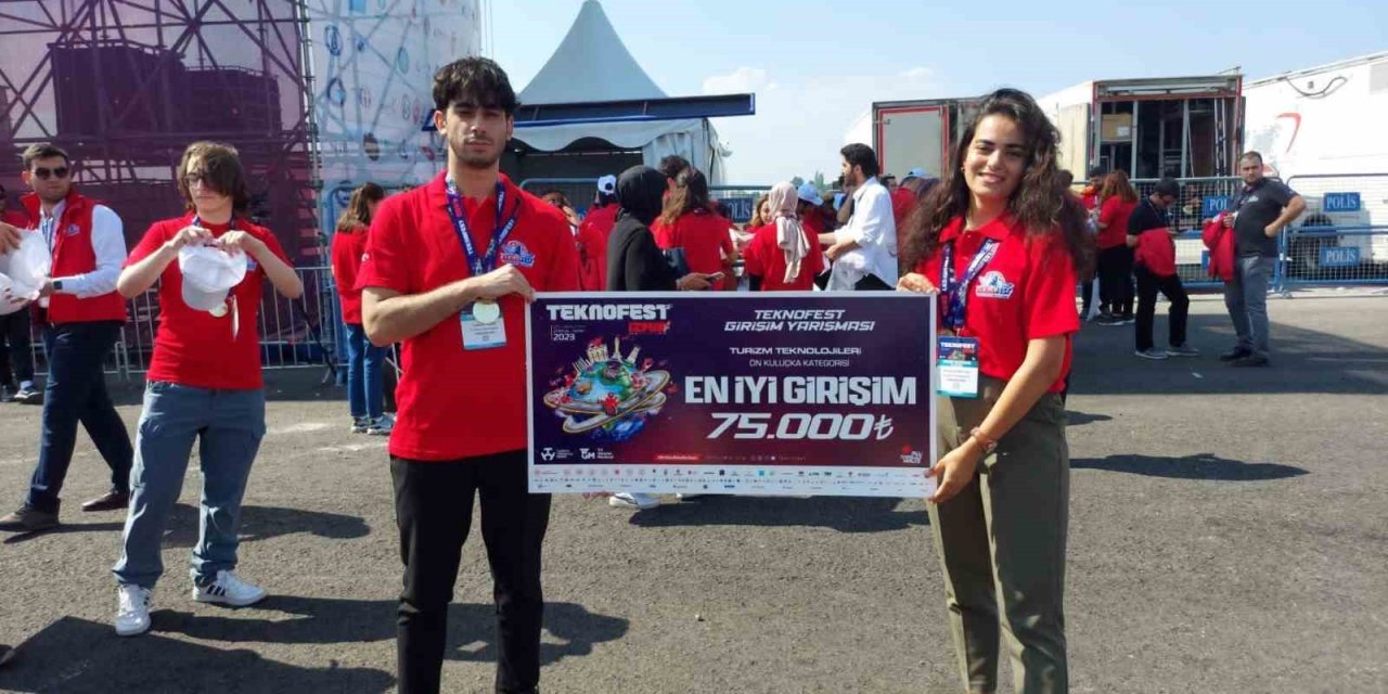 Agü Öğrencilerine Teknofest’te Birincilik Ödülü