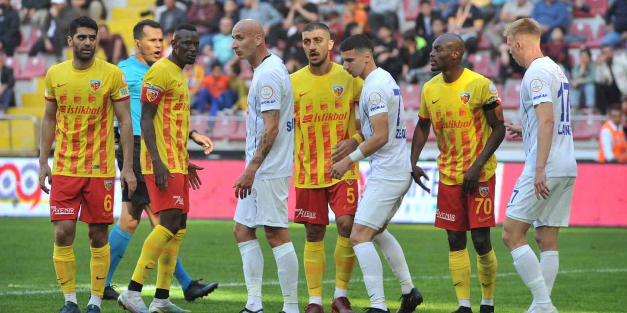 Trendyol Süper Lig: Kayserispor: 3 - Ç. Rizespor: 1 (maç Sonucu)