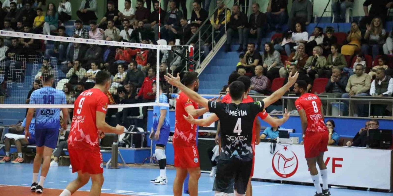 Axa Sigorta Efeler Ligi: Develi Belediyespor 3 - Hatay Büyükşehir Belediyespor: 2