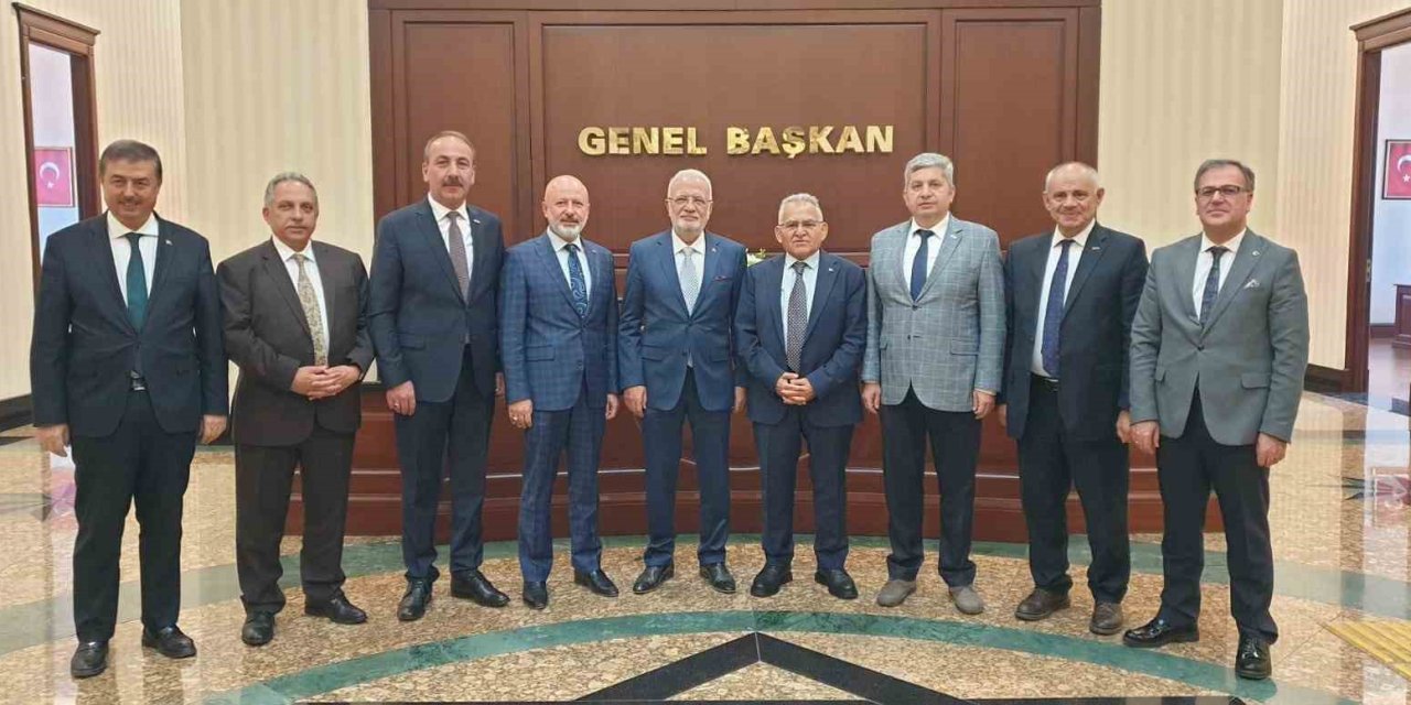 Başkan Büyükkılıç’tan Elitaş Ve Özhaseki’ye Ziyaret