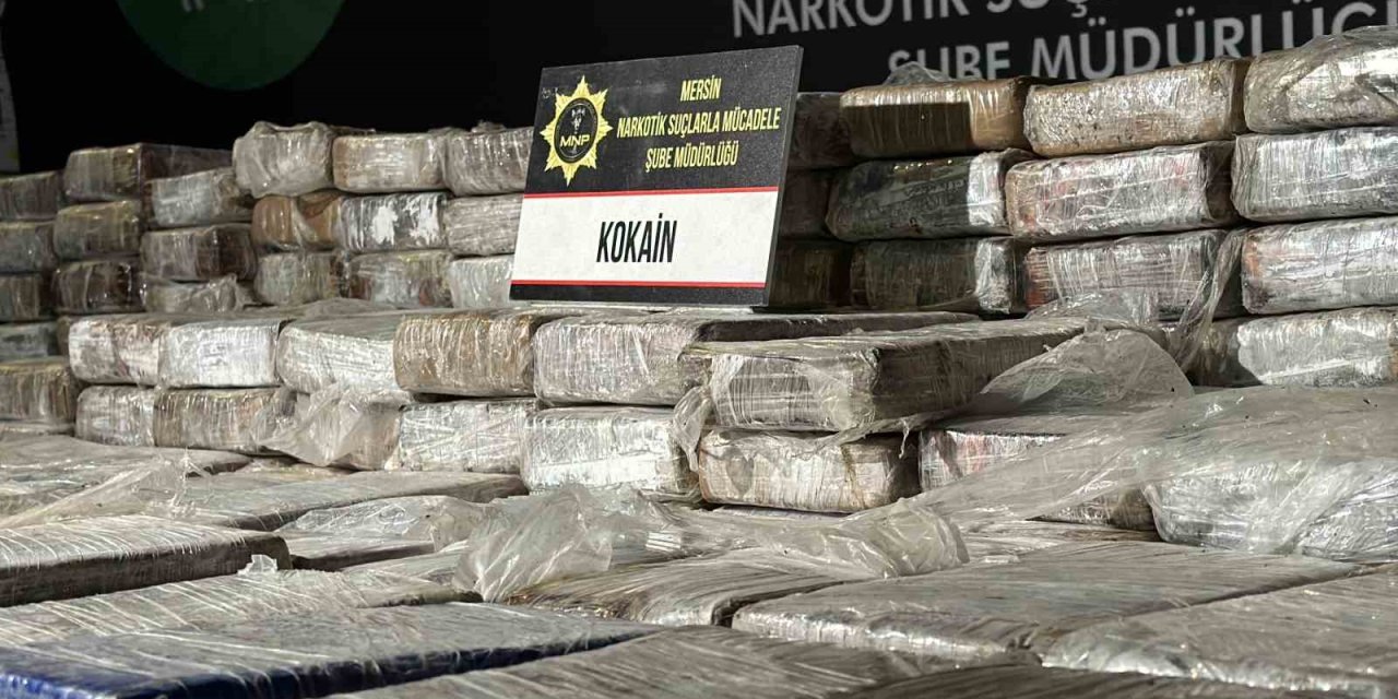 Mersin Limanı’nda 610 Kilogram Kokain Ele Geçirildi