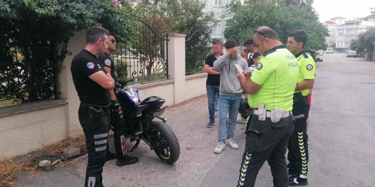 Çevreyi Rahatsız Eden Motosiklete Hem Para Hem Trafikten Men Cezası