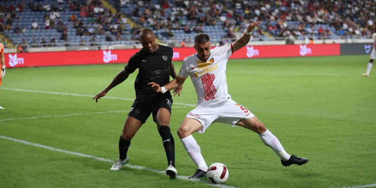 Trendyol Süper Lig: Hatayspor: 0 - Kayserispor: 1 (ilk Yarı)