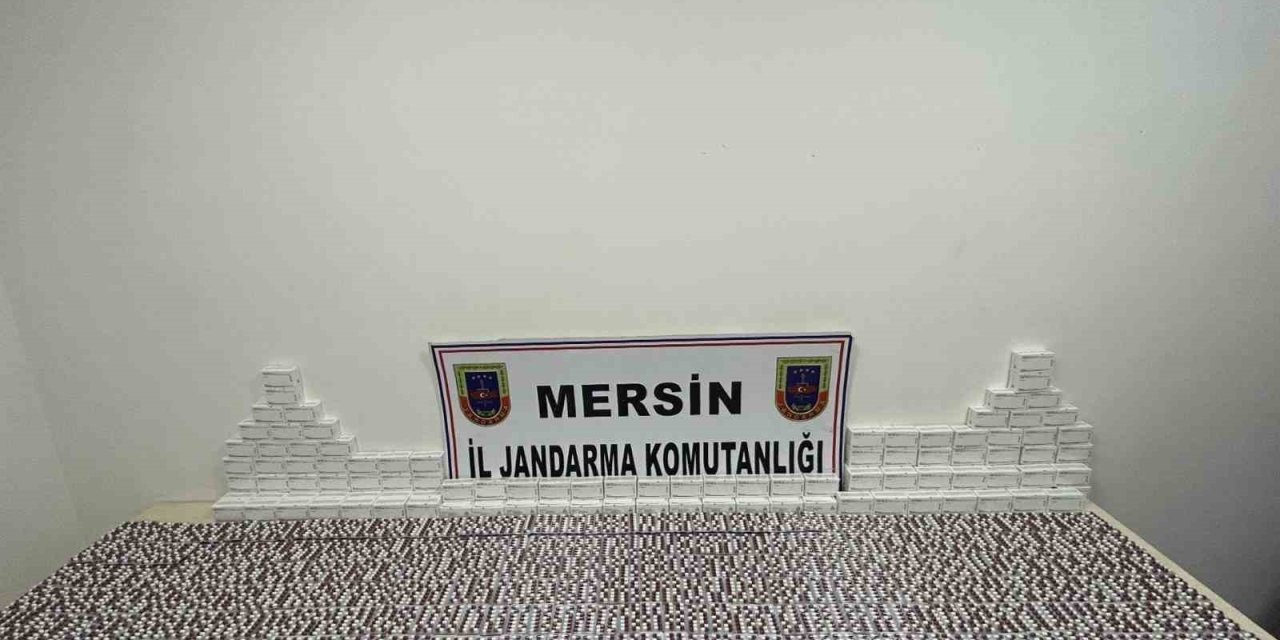 Mersin’de 14 Bin Uyuşturucu Hap Ele Geçirildi