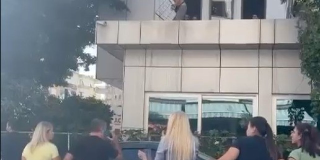 Hastanenin Asma Katında Polise Zor Anlar Yaşattı