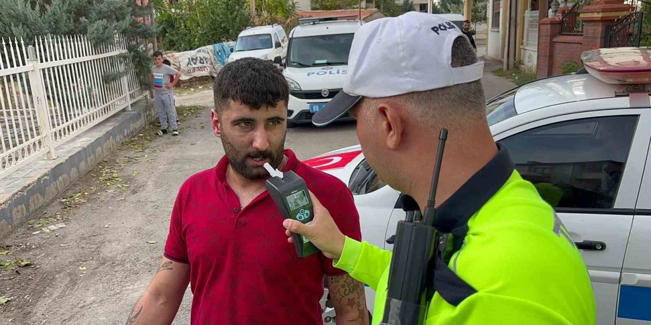 Aksaray’da Şüpheli-Polis Kovalamacası