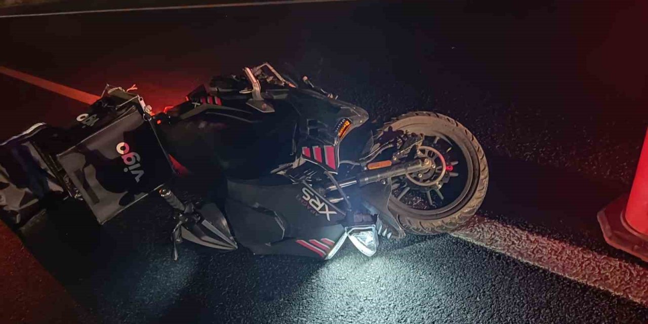 Bariyerlere Çarpan Motosiklet Sürücüsü Hayatını Kaybetti