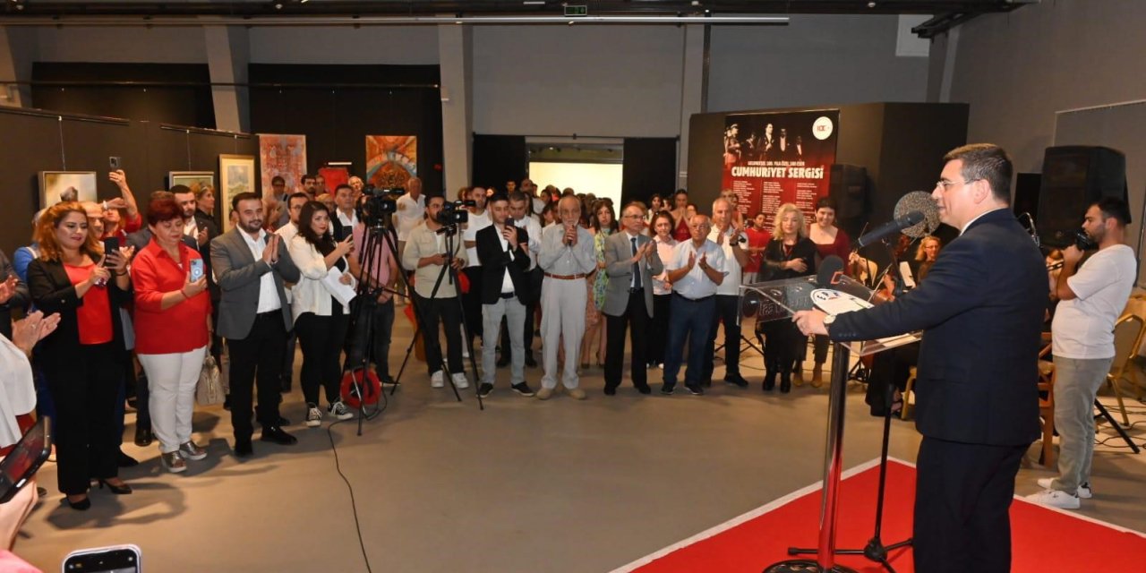 Kepez’de "100. Yıla Özel 100 Eser Cumhuriyet" Sergisi