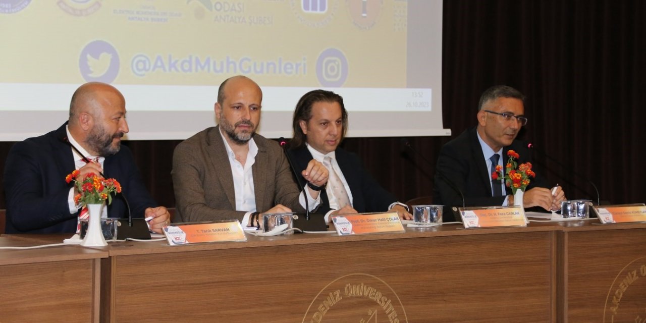 Akdeniz Üniversitesi’nde, “binalarda Enerji Verimliliği Ve Sıfır Enerji Konsepti” Çalıştayı