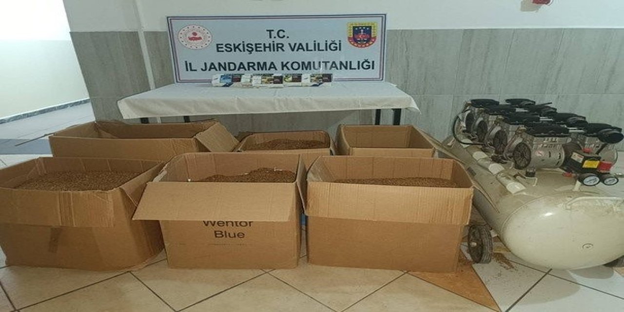 Jandarmadan 35 Bin Liralık Kaçak Tütün Operasyonu