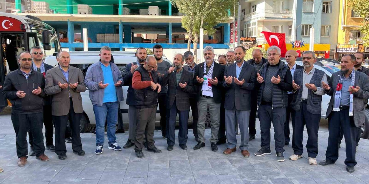 Niğde’de Anadolu Gençlik Derneği Blinken’in Türkiye Ziyaretine Tepki Gösterdi