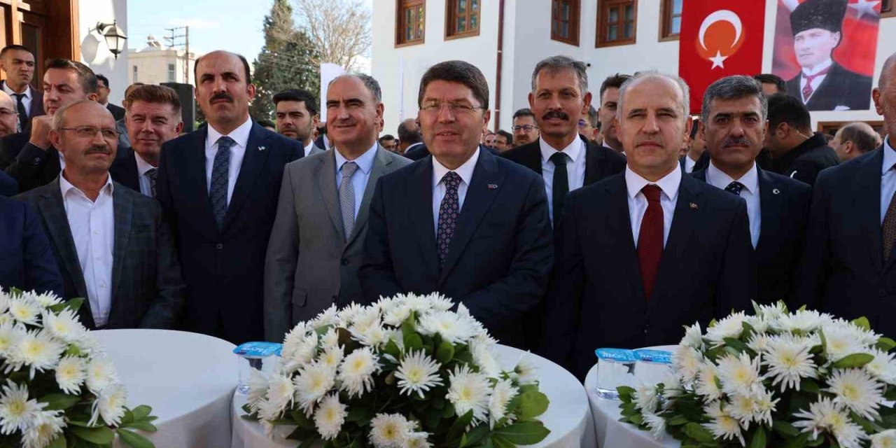 Adalet Bakanı Tunç: “tek Derdimiz Vatandaşlarımızın Adalete Ve Yargıya Güvenini Daha Da Üst Sıralara Taşımak”