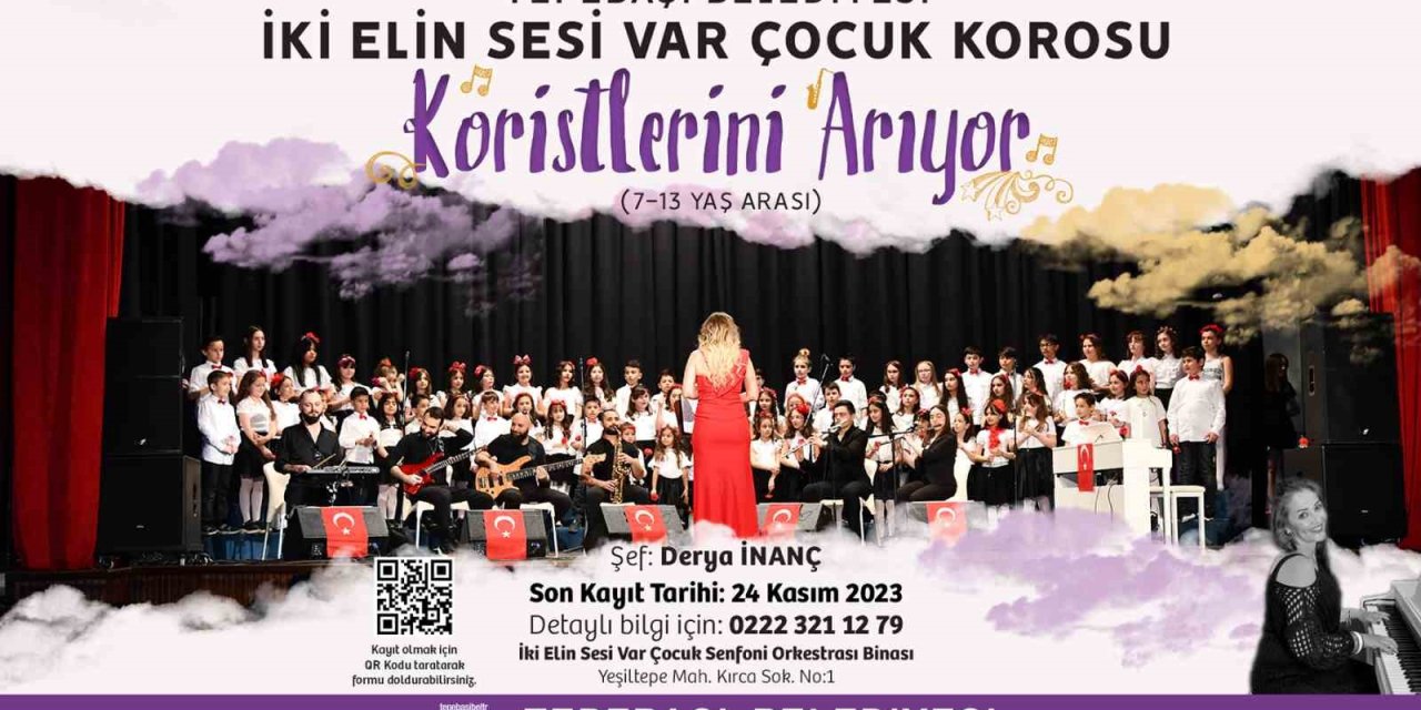 İki Elin Sesi Var Çocuk Korosu İçin Kayıtlar Başladı