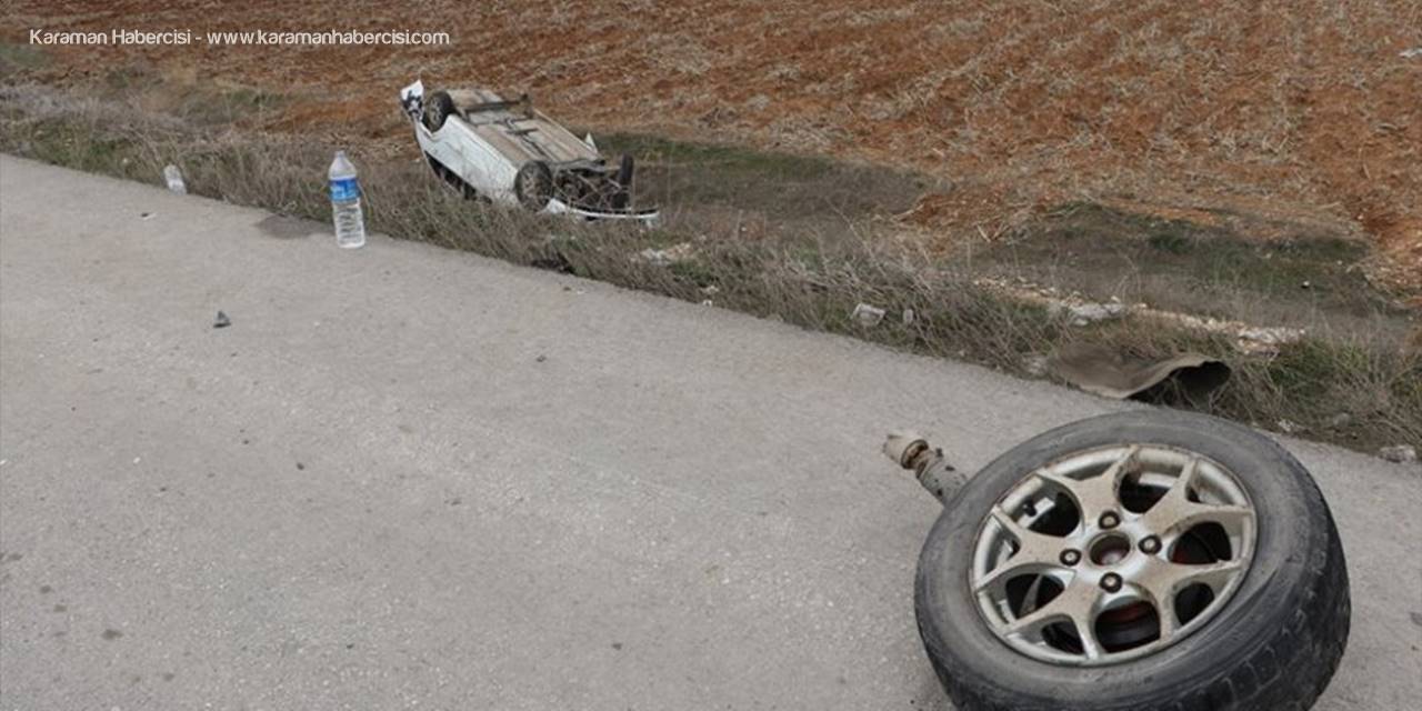 Karaman-Konya Karayolunda Trafik Kazası