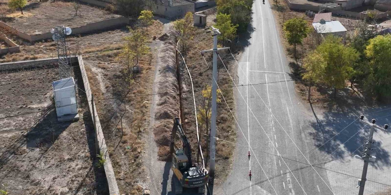 Konya Büyükşehir Çumra’ya Yeni Bir Su Şebeke Hattı Daha Kazandırıyor