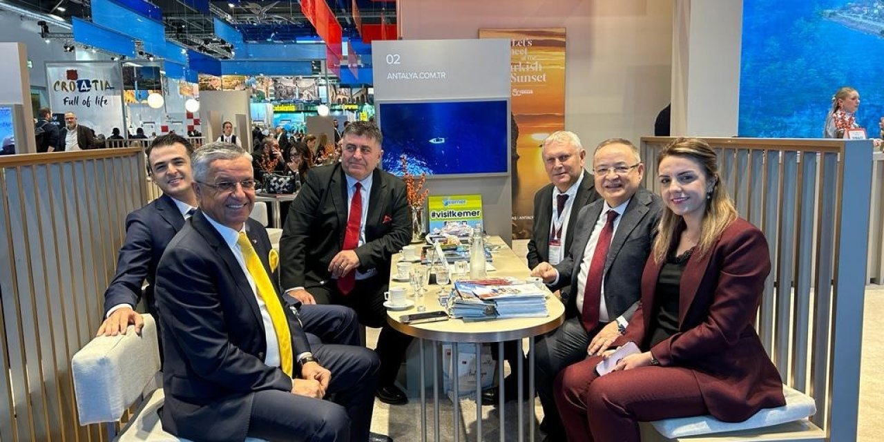 Kemer Belediyesi, Londra Turizm Fuarı’nda İlçeyi Tanıtıyor