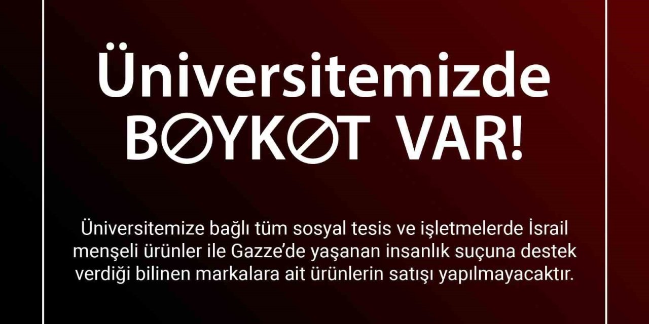 Anadolu Üniversitesi De Boykot Kararı Açıkladı