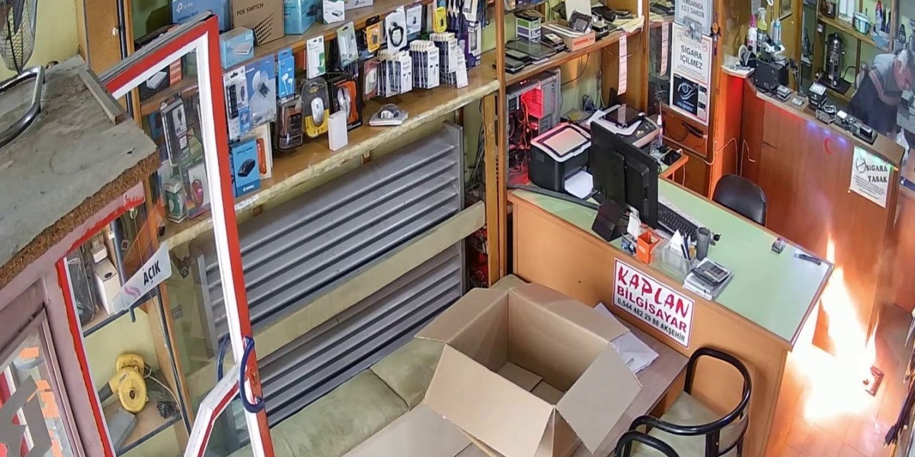 Tamire Getirilen Tabletin Bataryası Patladı