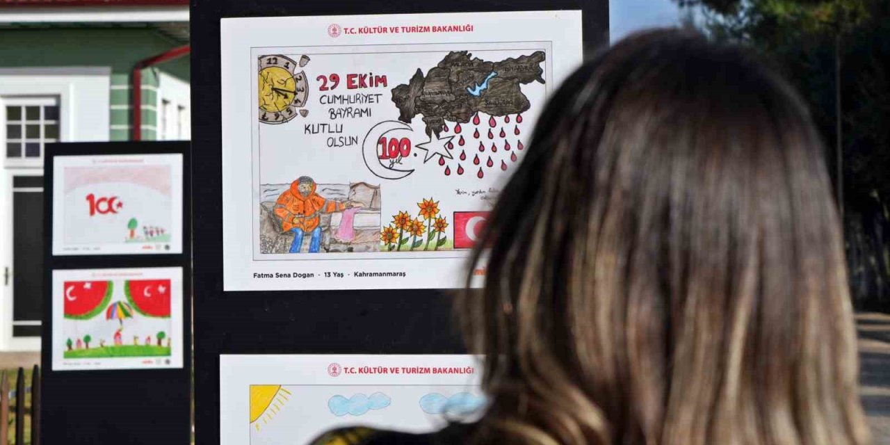 13 Yaşındaki Depremzede Fatma ’çocuğun Gözünden’ Depremi Çizerek Herkesi Hüzünlendirdi