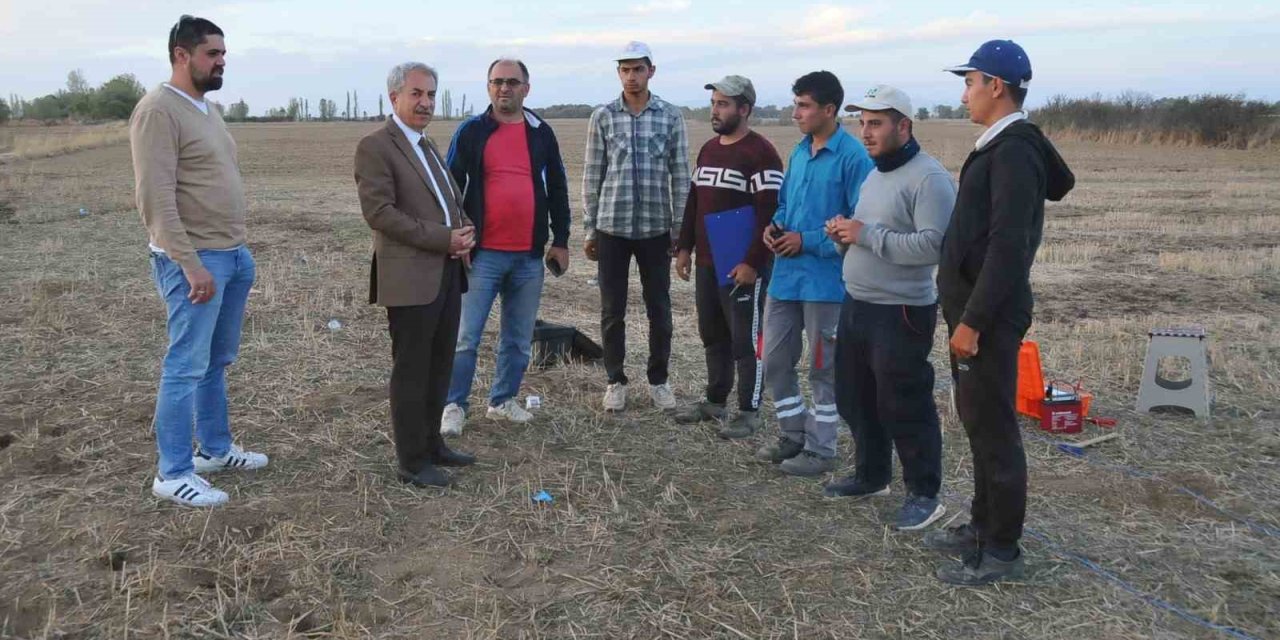 Akşehir’de Jeotermal Sera Alanı İçin Çalışma Başlatıldı