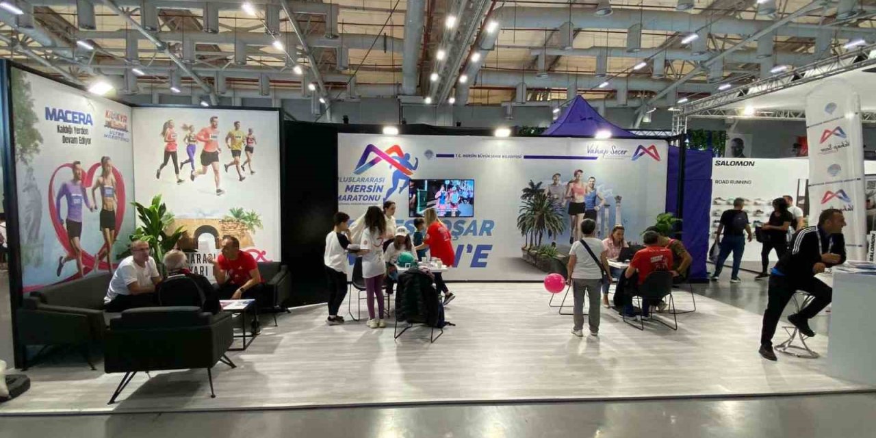 Mersin Büyükşehir Belediyesi ’istanbul Maratonu’ Fuarında Yerini Aldı
