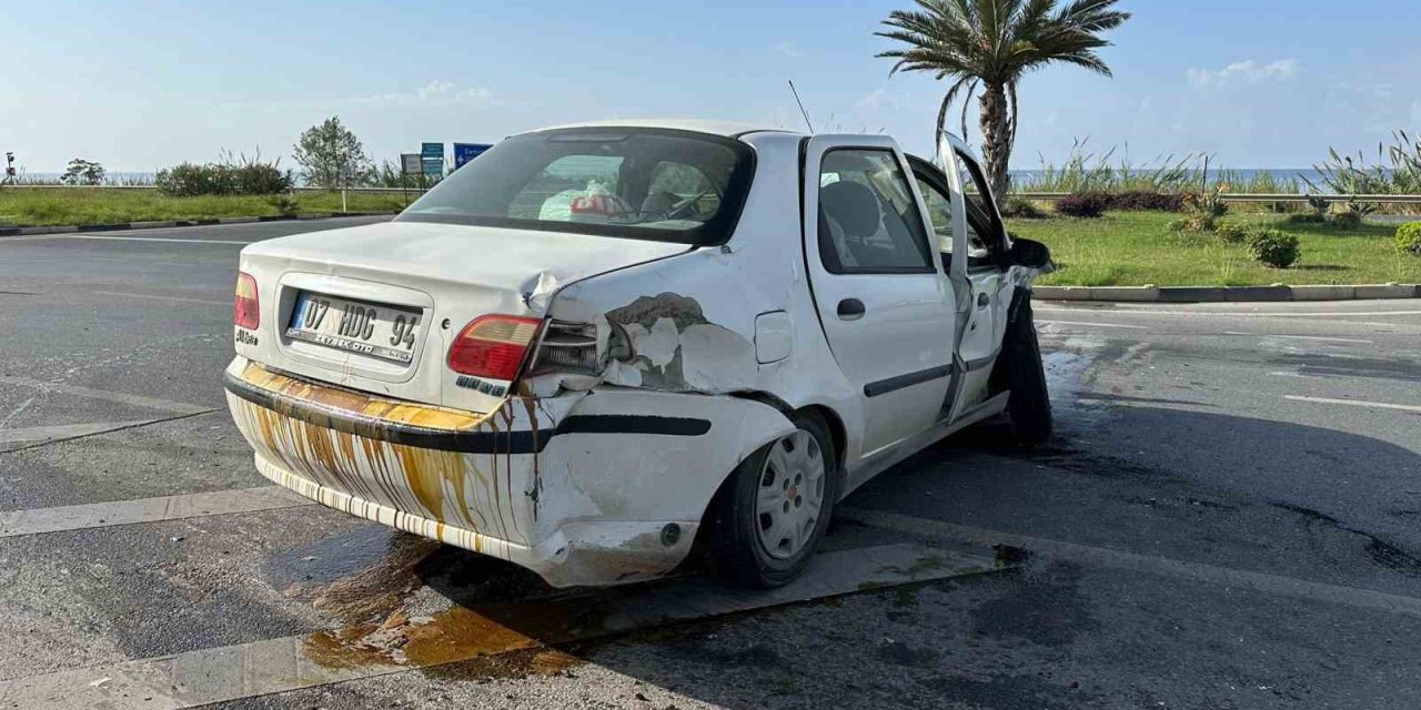 Alanya’da Trafik Kazası: 4 Yaralı