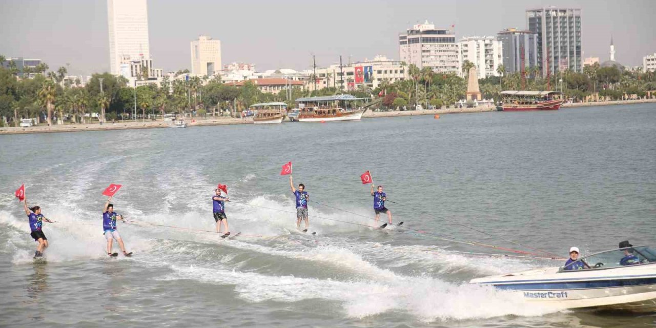 Mersin’de İlk Kez Düzenlenen ’uluslararası Akdeniz Su Sporları Festivali’ Coşkuyla Başladı