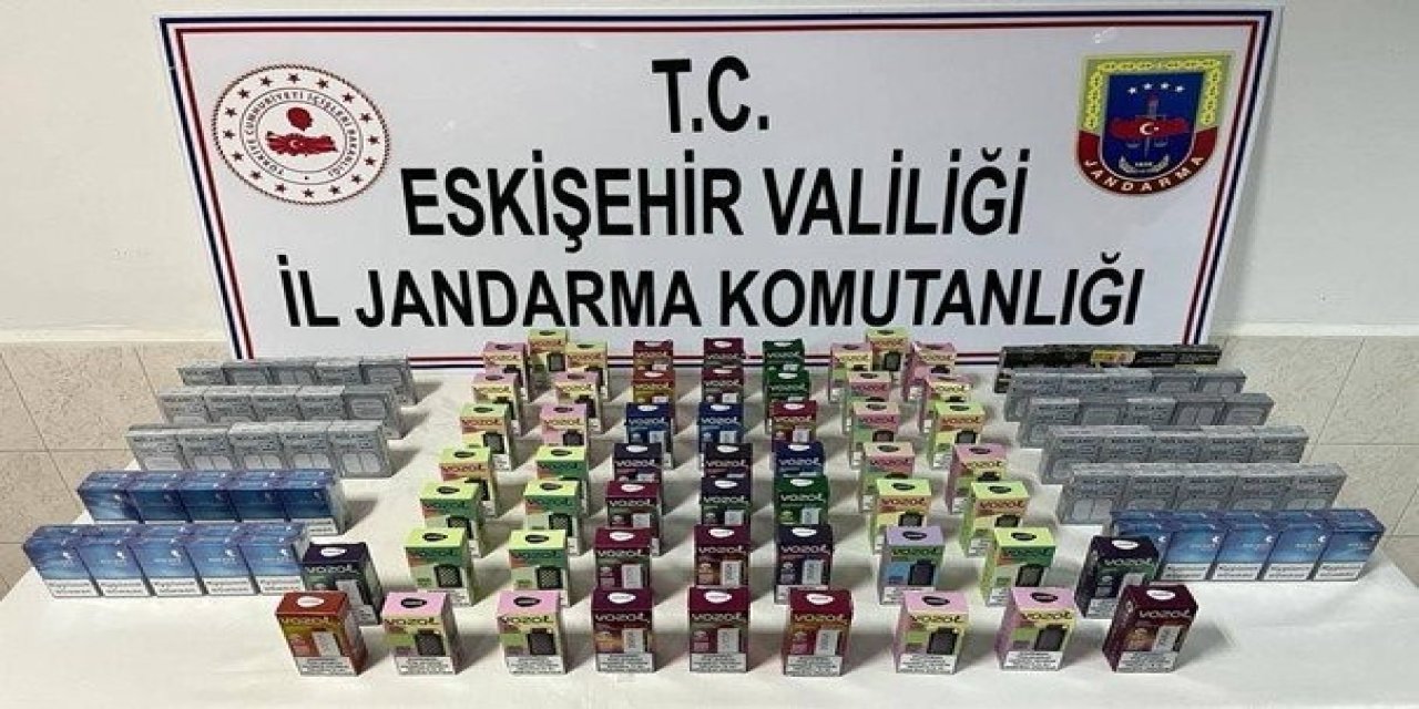 Jandarma’dan Kaçak Sigara Operasyonu