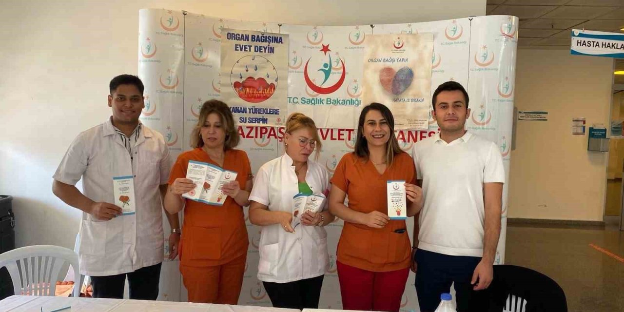 Organ Bağışı İçin Stant Kuruldu