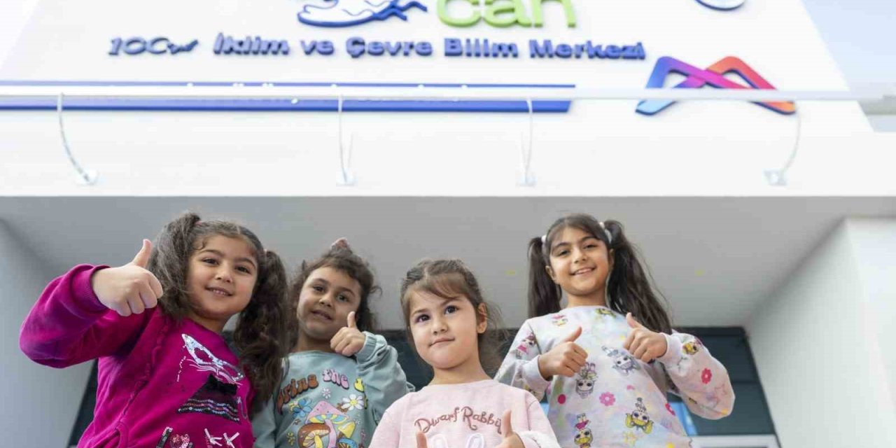 Mercan 100. Yıl İklim Ve Çevre Bilim Merkezi’ne Çocuklardan Yoğun İlgi