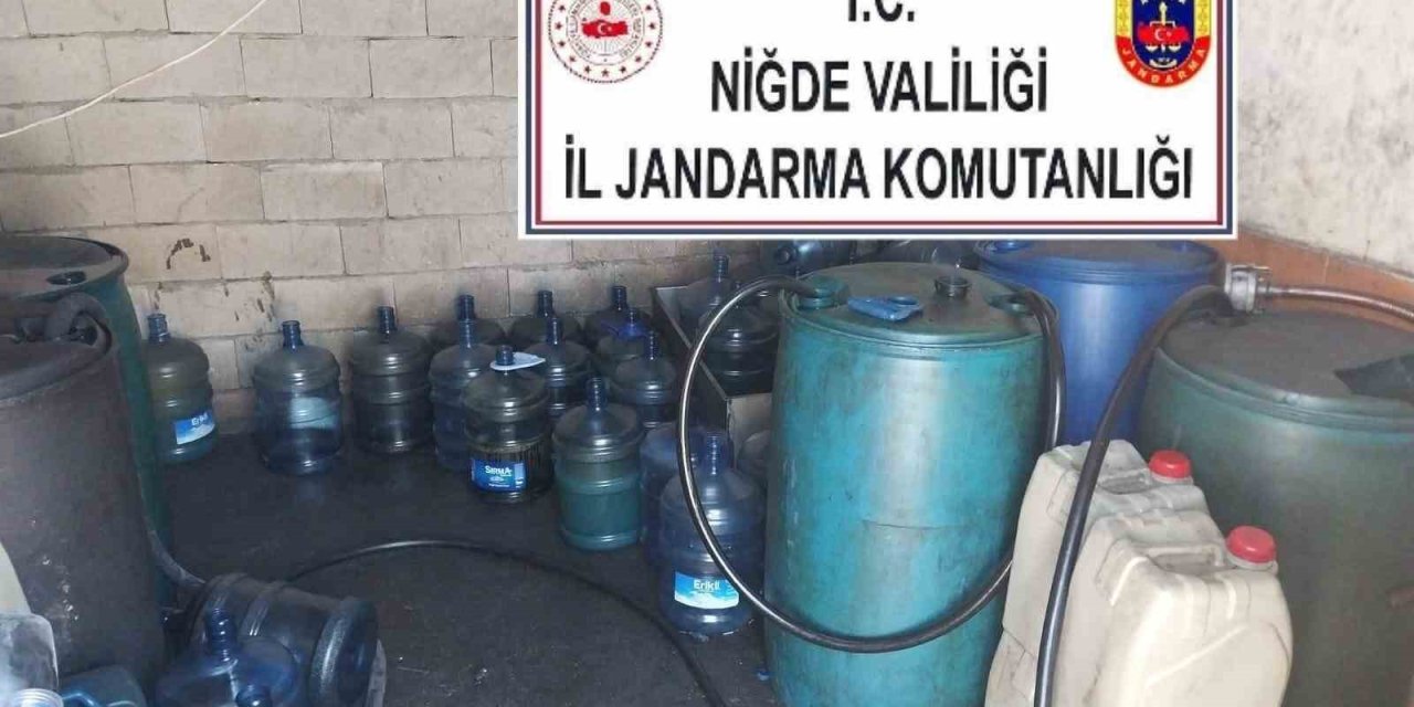 Niğde’de Bin Litre Lisanssız Akaryakıt Ele Geçirildi