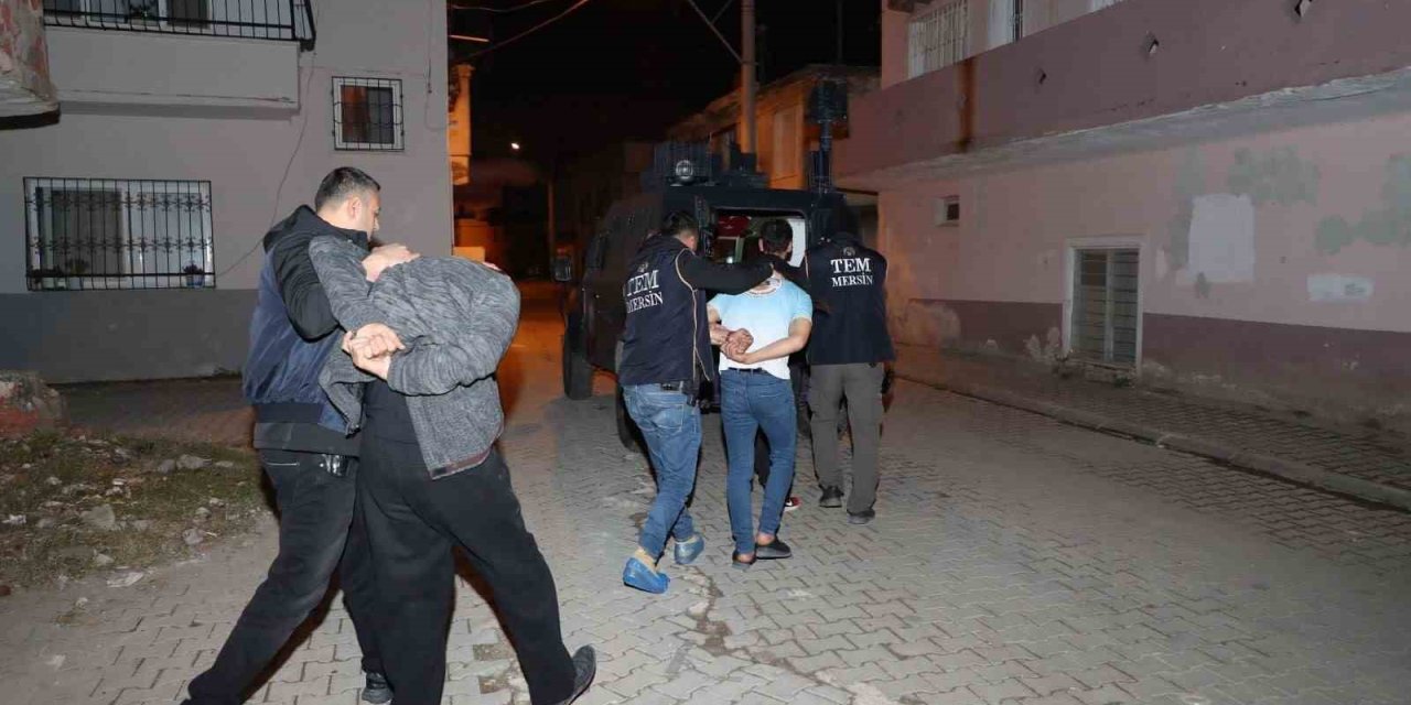 Mersin’de Pkk/kck Ve Fetö/pdy Operasyonu: 10 Gözaltı