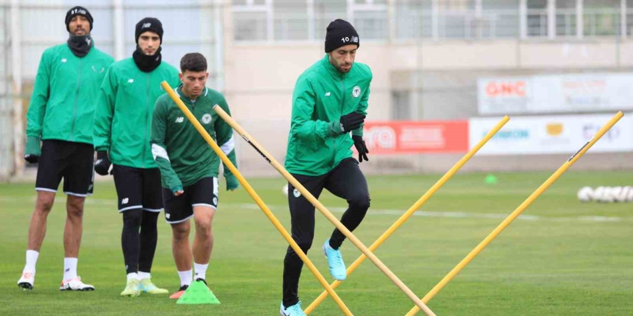 Konyaspor’da Alanyaspor Maçı Hazırlıkları Devam Ediyor