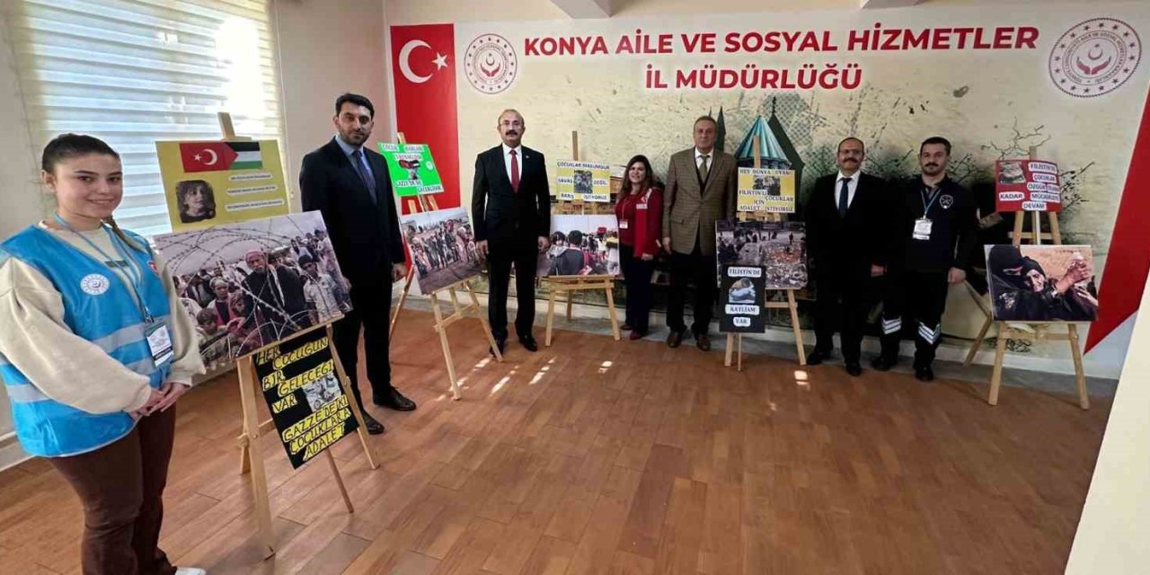 Konya’da Gazze’deki Çocukların Haklarına Dikkat Çekildi