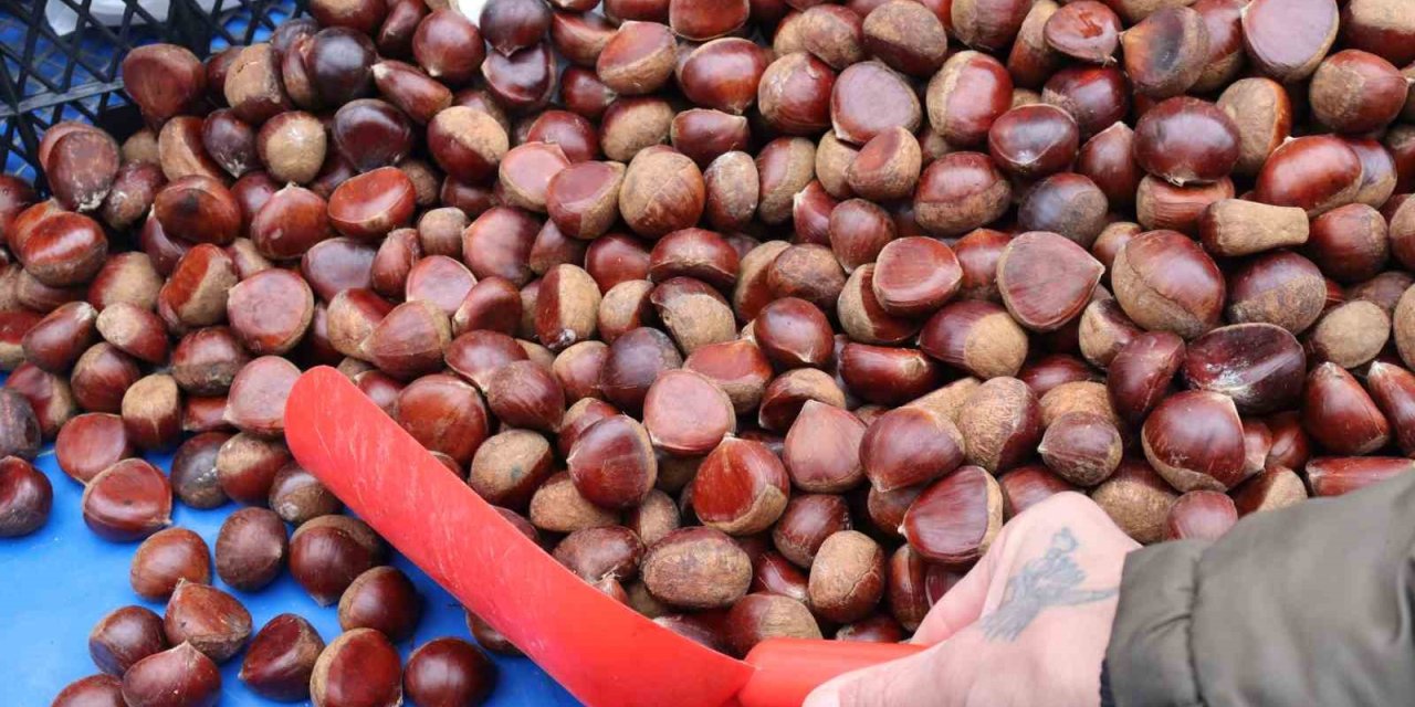 Kış Aylarının Vazgeçilmezi Kestane Pazarda Yerini Aldı
