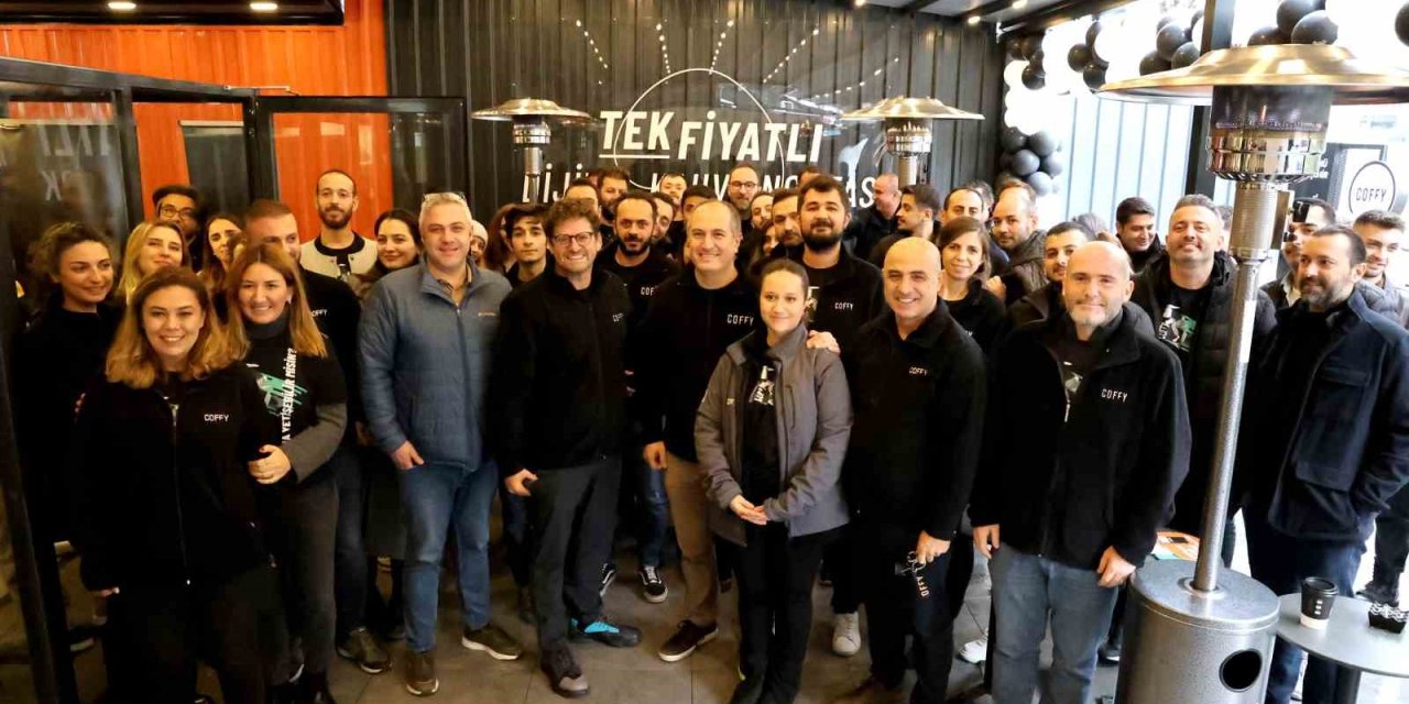 ‘tek Fiyatlı Dijital Kahve Noktası’ Coffy, 80’inci Şubesiyle Eskişehir’de