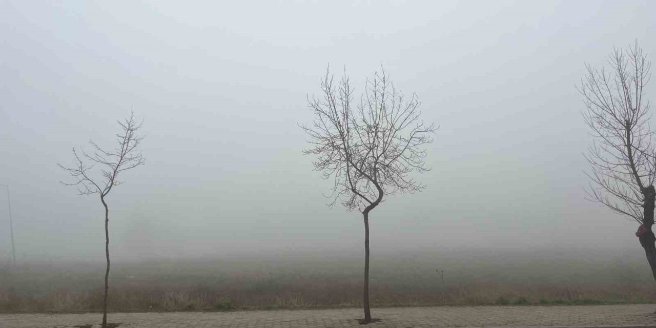 Eskişehir’in Yüksek Kesimlerinde Sis Ve Pusu Hakim Oldu